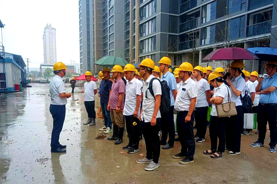 交流探讨 同营生长|东升国际装饰组织工程现场观摩会